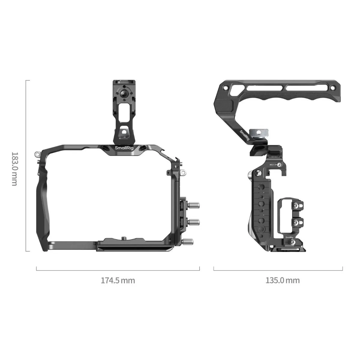 SmallRig HawkLock Quick Release Cage Kit for Panasonic LUMIX GH7 / GH6 4825