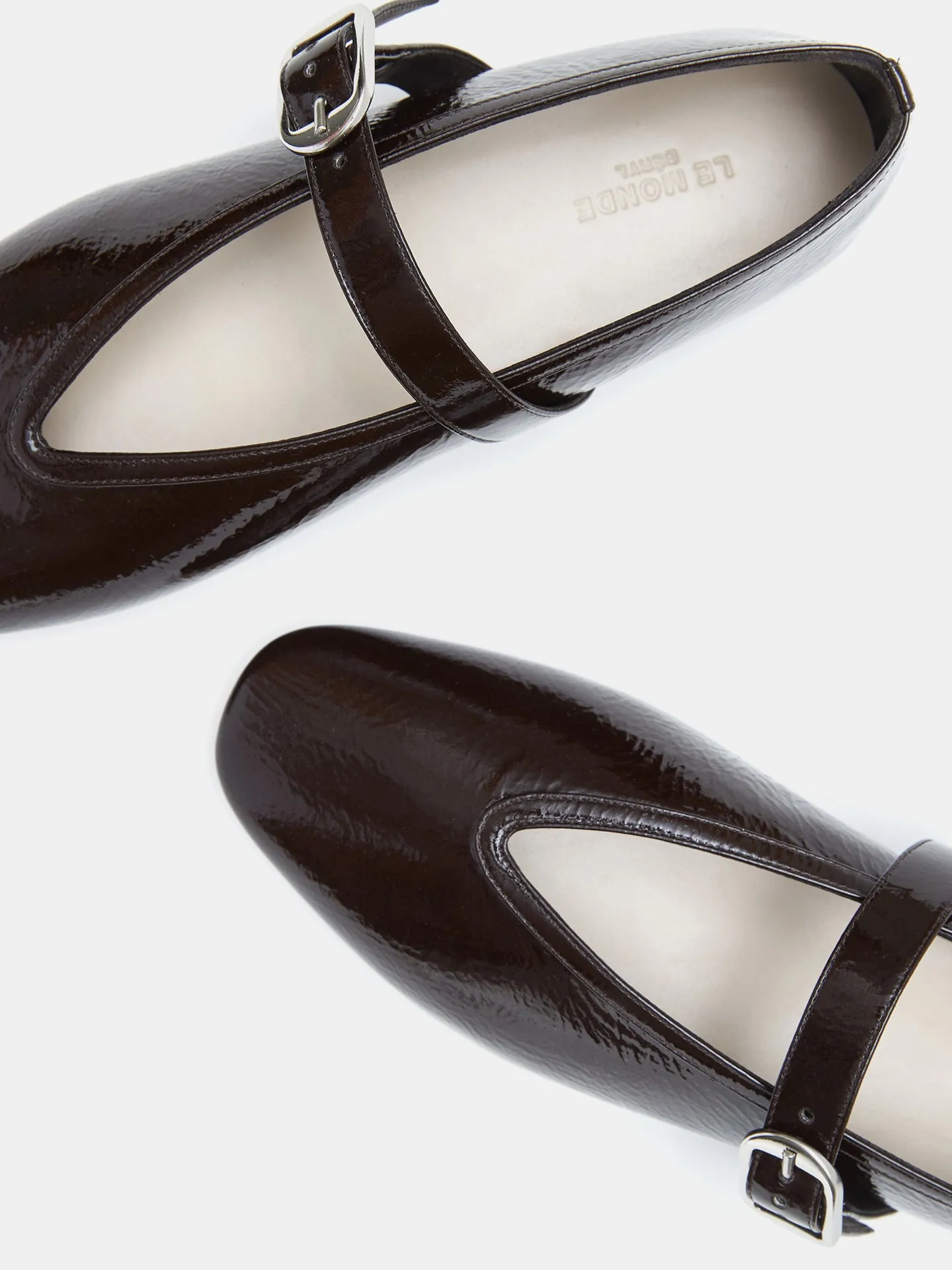 Stella Slipper / Chocolate Patent Leather