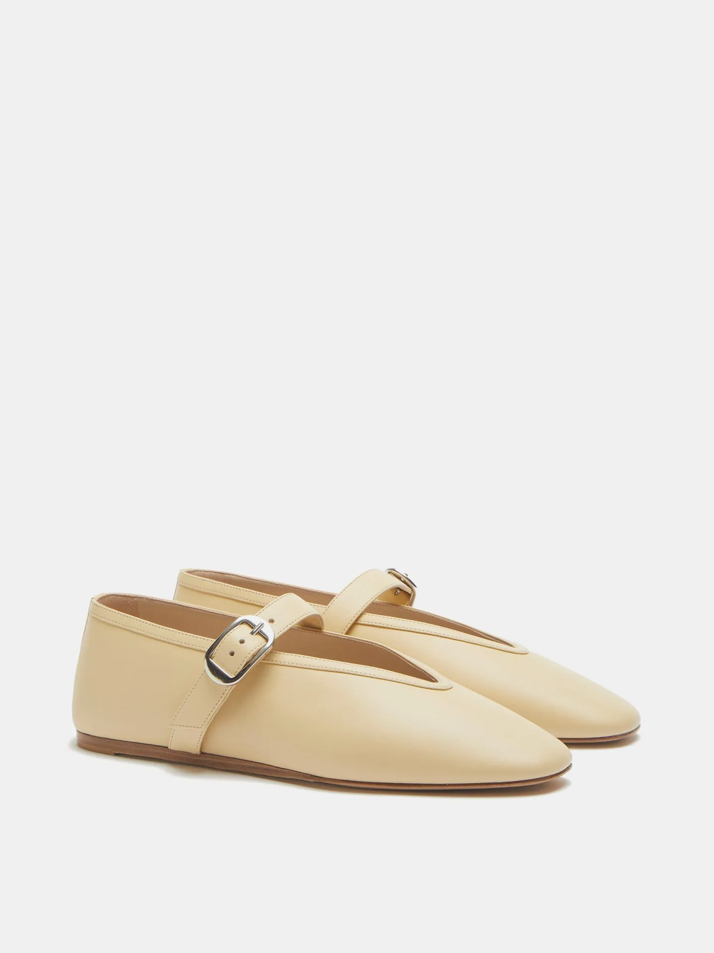 Stella Slipper / Custard Leather