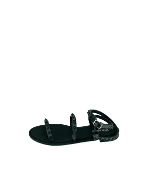 Steve Madden, Women's Spiky Transport Sandal, Black, Size 8