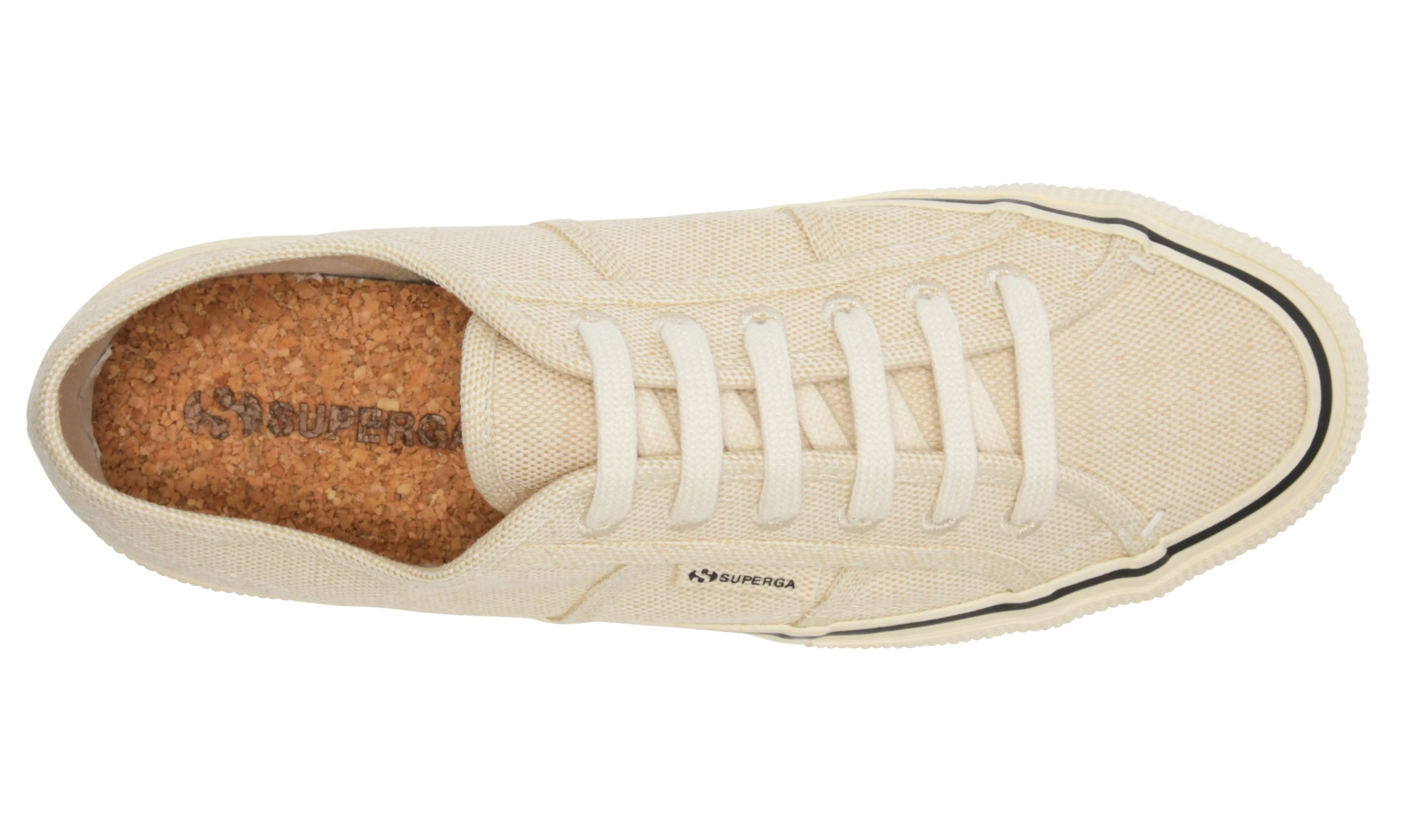 Superga 2490 Organic Cotton Shoe - Natural Beige