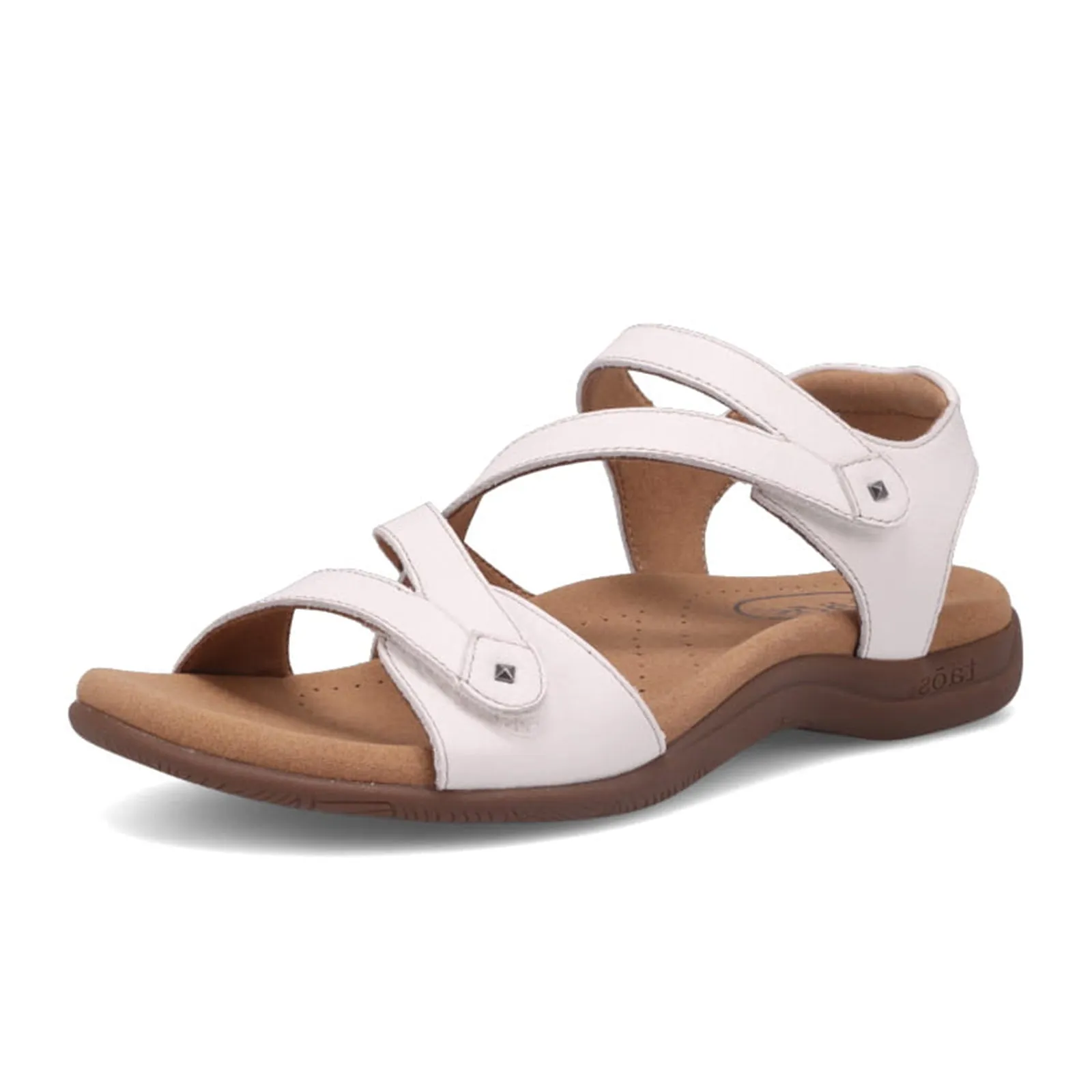 Taos Big Time Backstrap Sandal (Women) - White