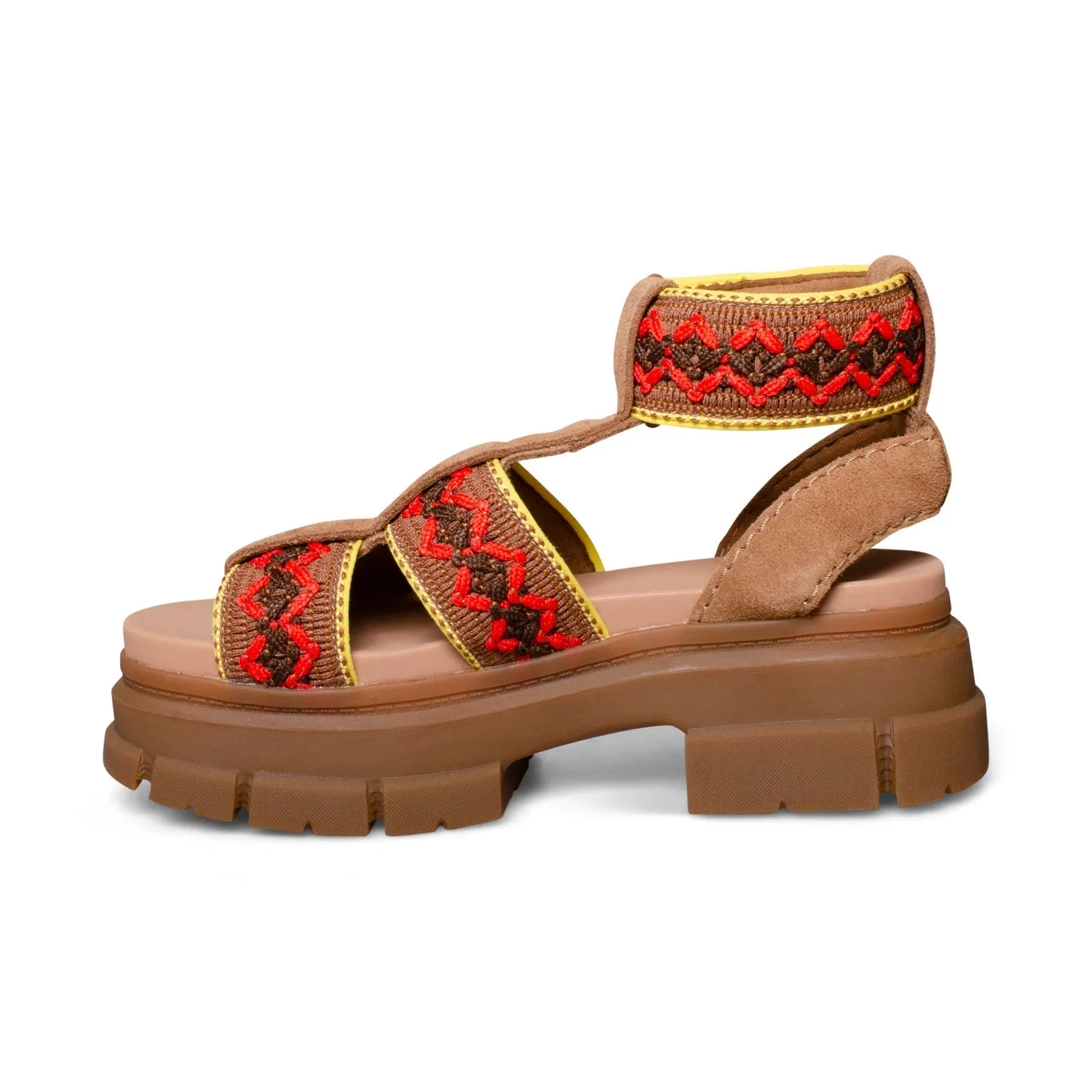 UGG Ashton Heritage Braid Chestnut Sandals - Women's