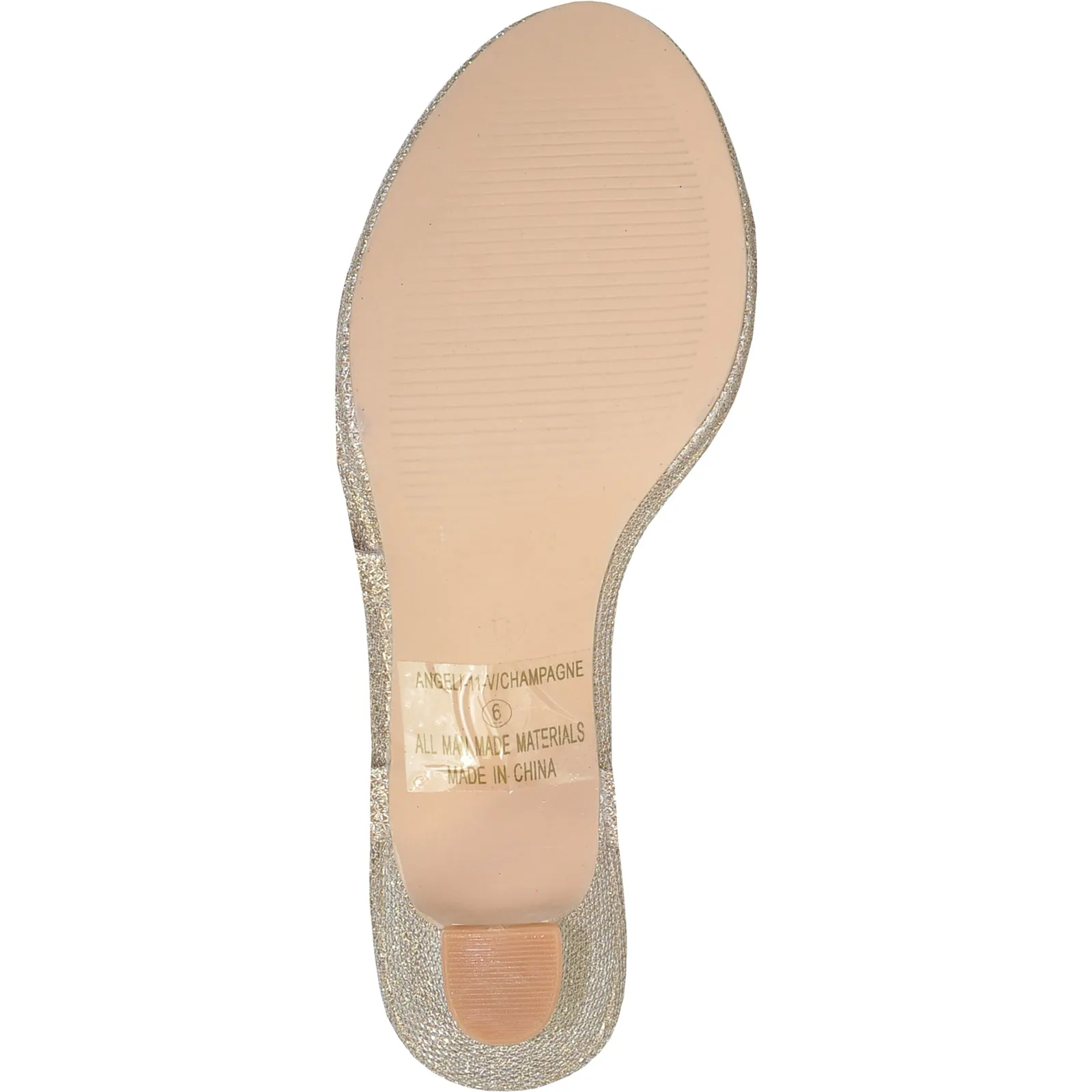 VANGELO Women Sandal ANGEL-10 Heel Party Prom & Wedding Sandal Champagne