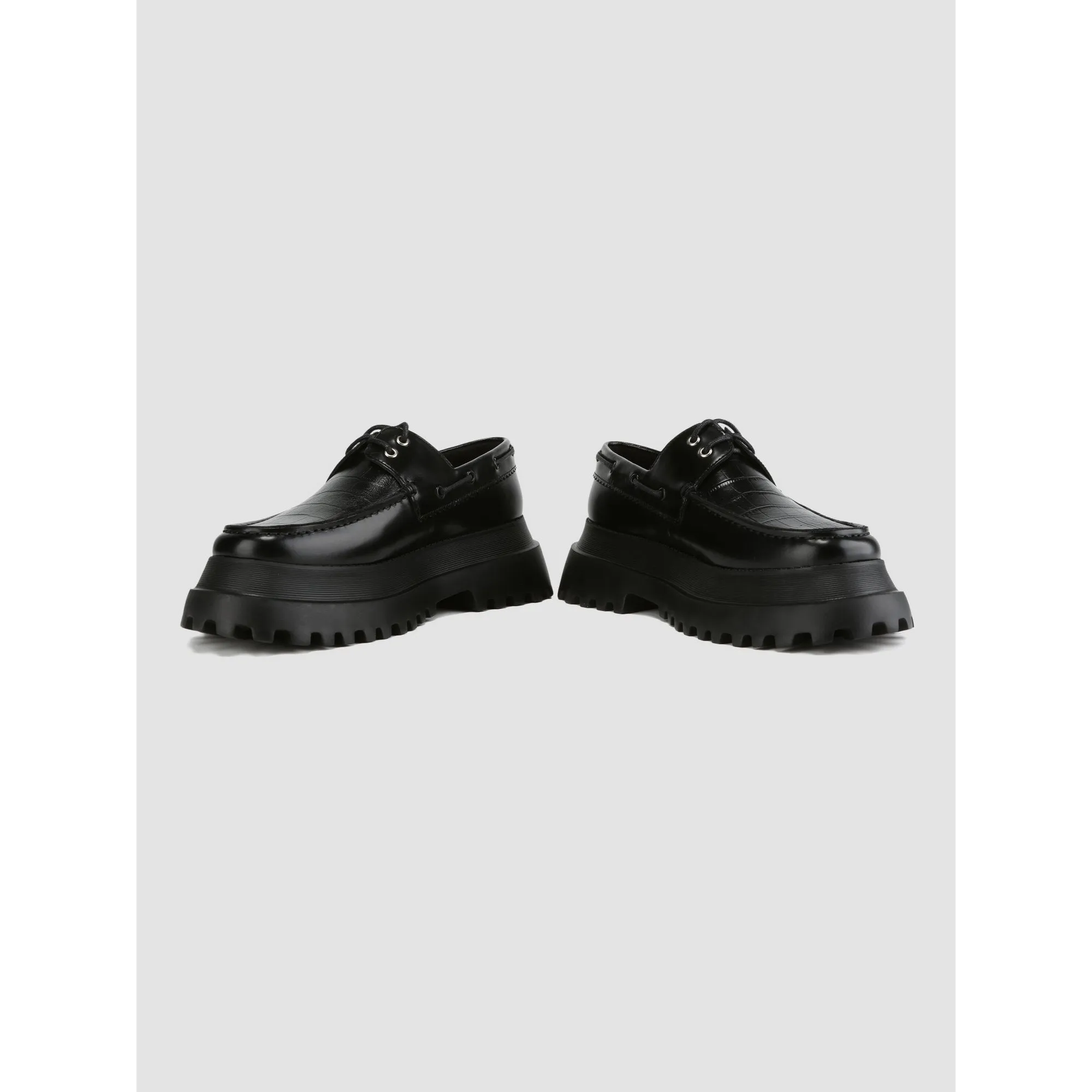 Women Ladies Flats - Black