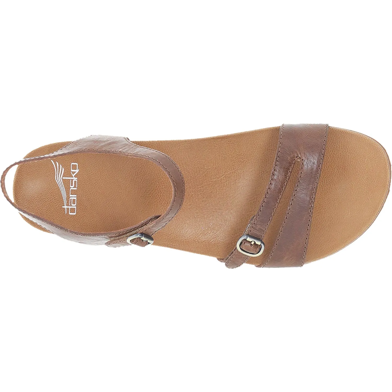 Women's Dansko Janelle Tan Glazed Calf Leather