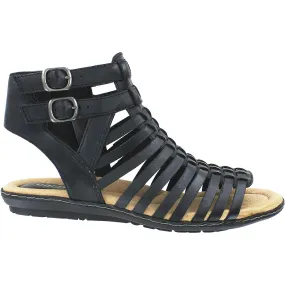 Women's Earth Sky Black Leather